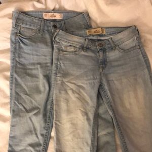 Hollister light wash jeans